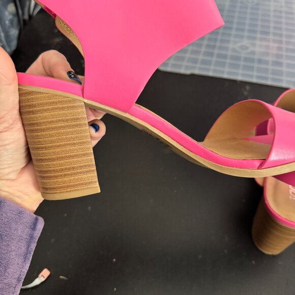 Soda - Willa Wedges - Fuchsia - 10 - Picture 7 of 9